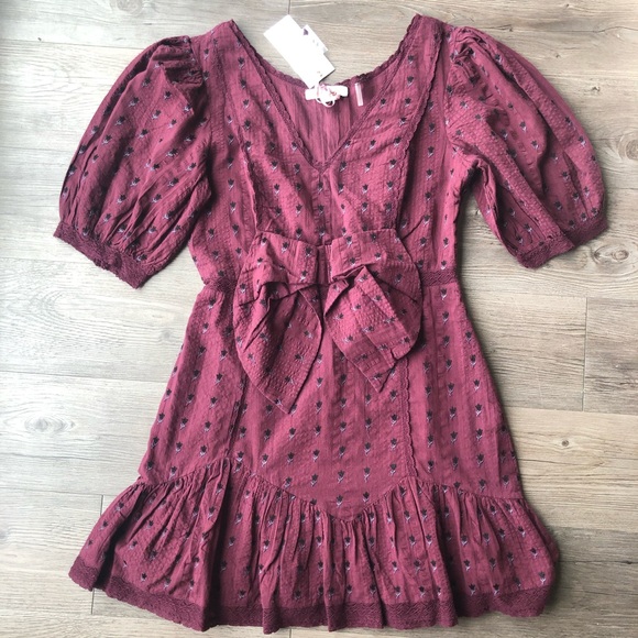LoveShackFancy | Lena Floral Dress in Spice